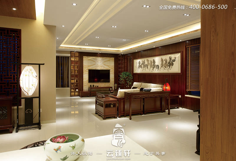 現(xiàn)代中式風(fēng)格客廳裝修效果圖