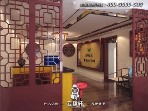 古風中式會所前臺裝修應該注意什么