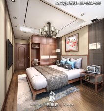 新中式臥室設計說明，傳統與現代的完美結合